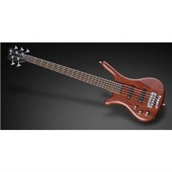 Warwick TeamBuilt Pro Series Corvette Bubinga 5-String Natural Transparent Satin Lefthand